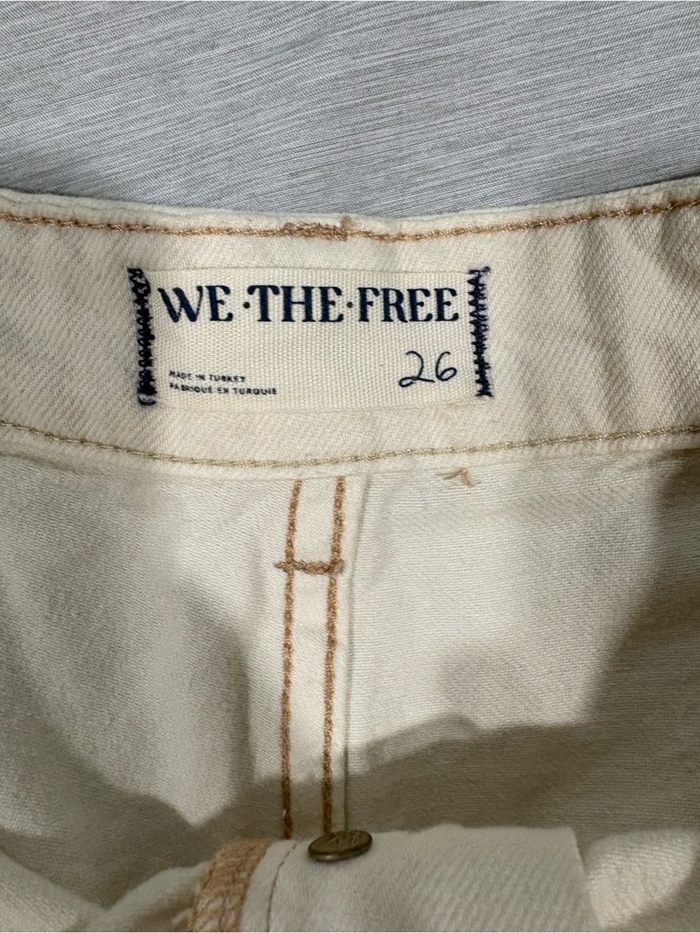 Free People We The Free Palmer Cuffed Jeans - Picture 8 of 9